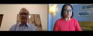Kamalesh Sharma and Rita Payne